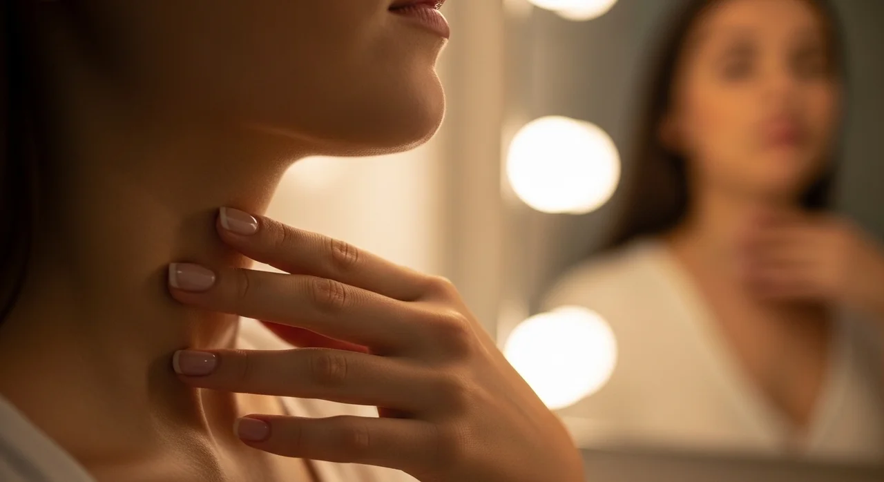 집에서 확인하는 갑상선 자가 진단법