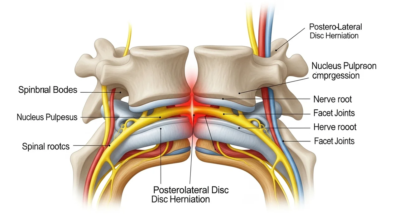 척추 질환으로 인한 신경 압박: 디스크와 협착증