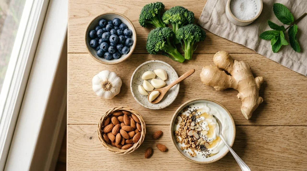 환절기 필수! 면역력 높이는 음식 10가지와 과학적인 식단 관리법