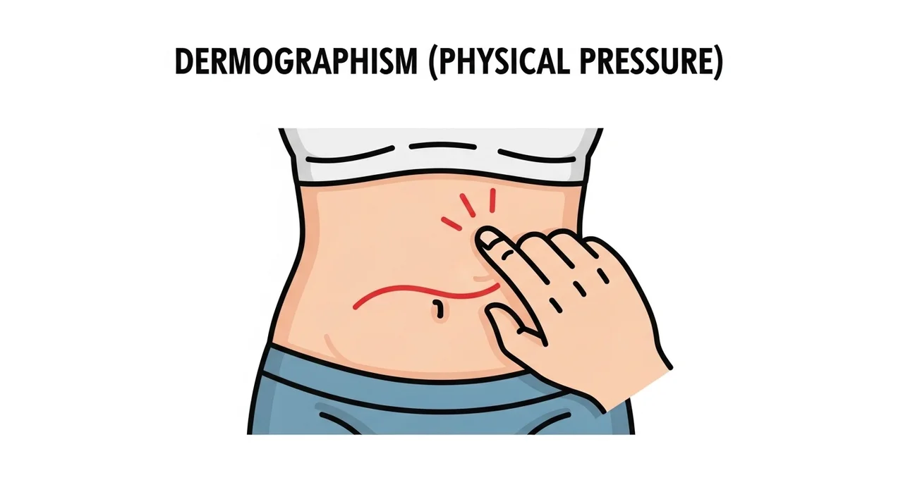 특수한 형태의 두드러기 유형