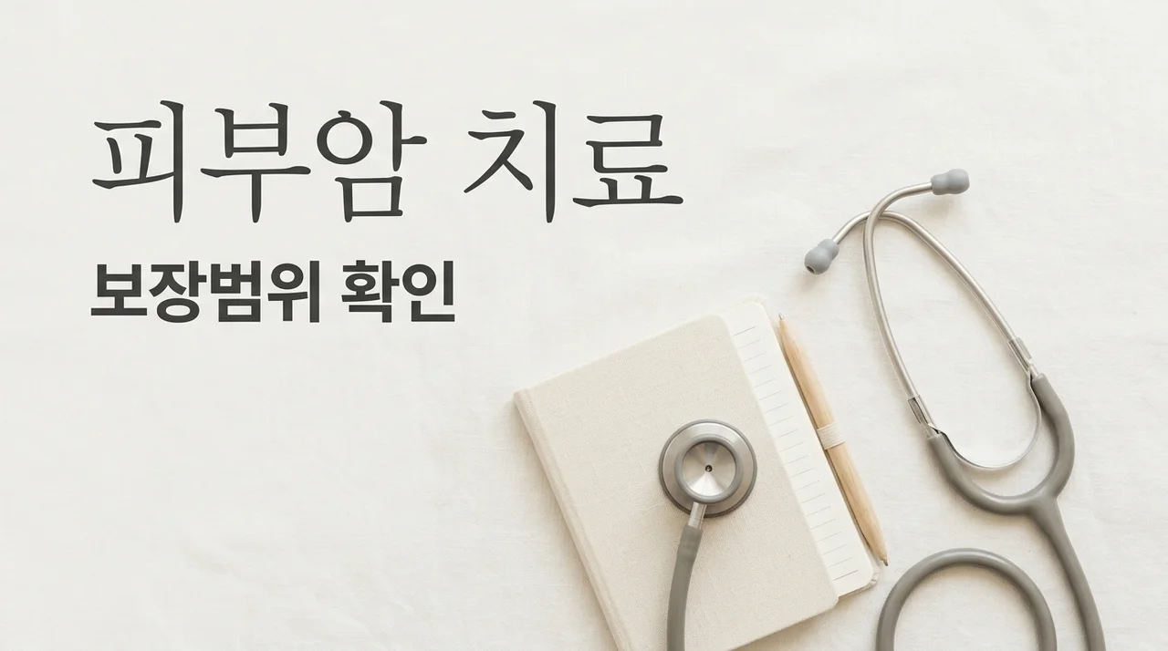 피부암 치료비 걱정이라면? 실손보험 보장 범위와 예방 전략