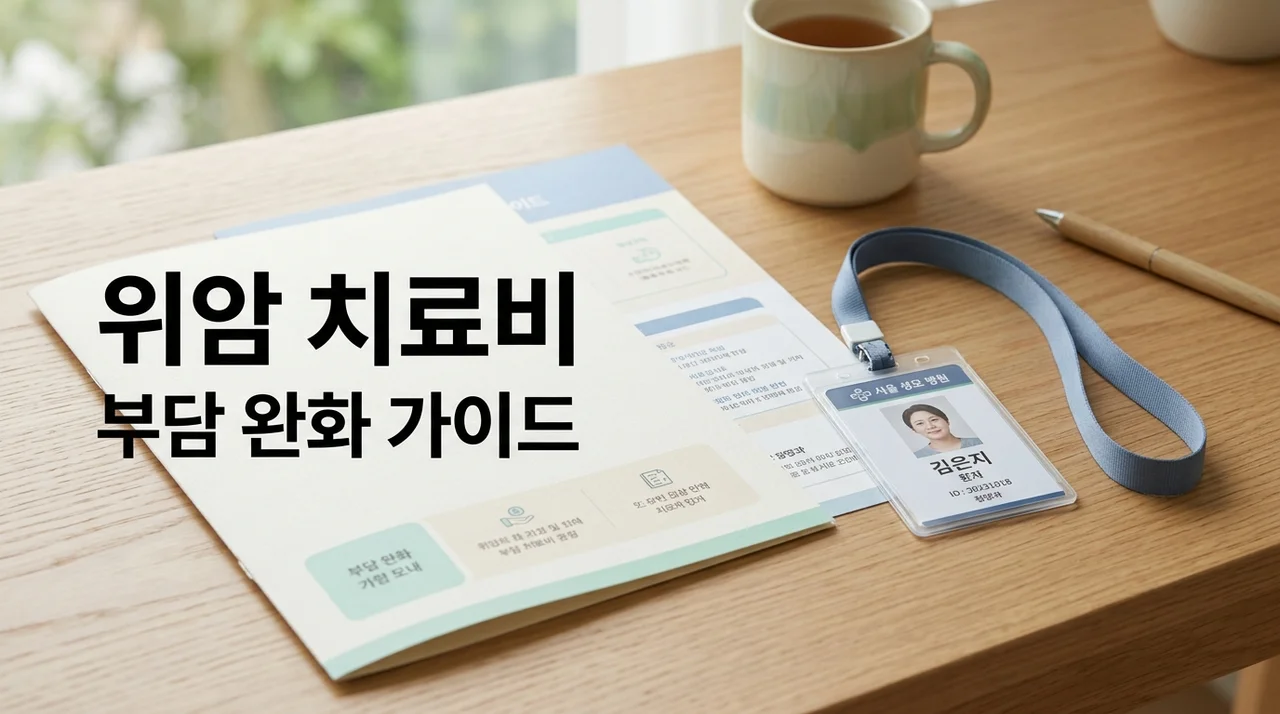 위암 치료비 부담 줄이는 방법: 산정특례와 지원 정책 완벽 정리
