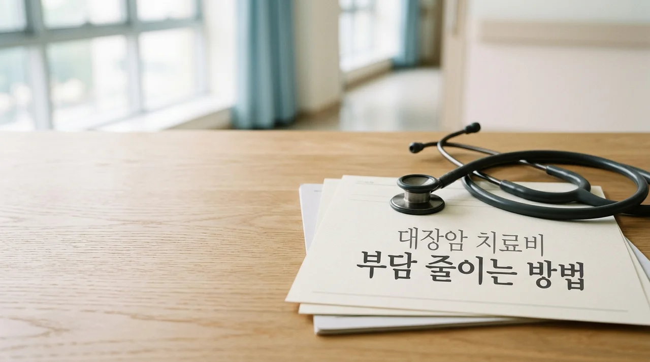 대장암 치료비 부담 줄이는 방법: 산정특례부터 실손보험까지