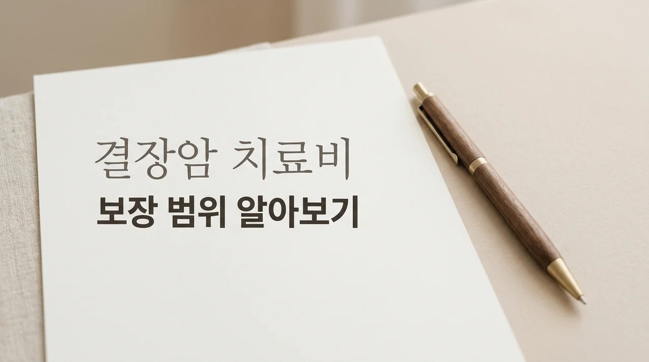 결장암 치료비 부담 줄이는 방법과 실손 보험 보장 범위 완벽 정리